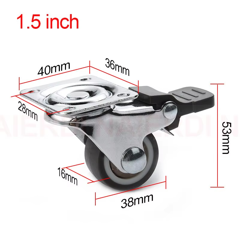 thermoplastic rubber tpe caster wheel