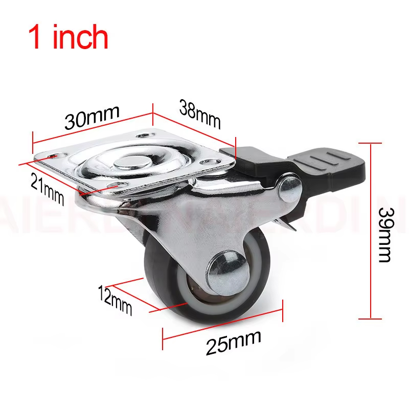 thermoplastic rubber tpe caster wheel